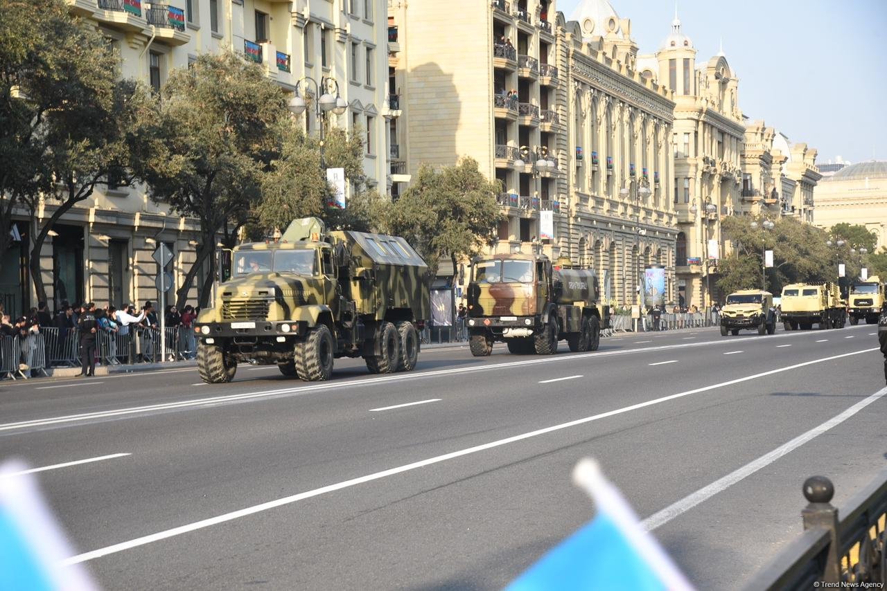 Military parade to mark fifth anniversary of Patriotic War Victory held in Baku (PHOTO/VIDEO)