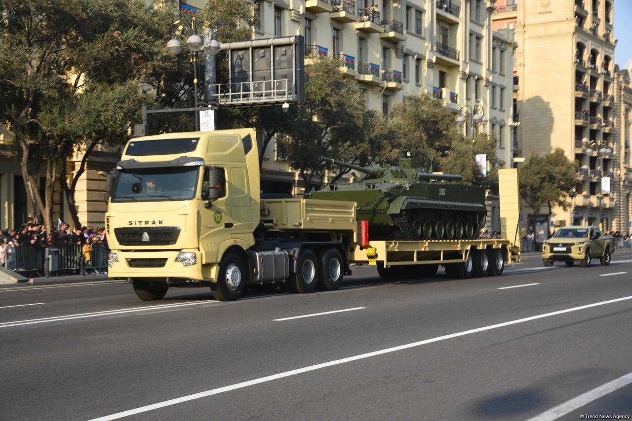 Military parade to mark fifth anniversary of Patriotic War Victory held in Baku (PHOTO/VIDEO)