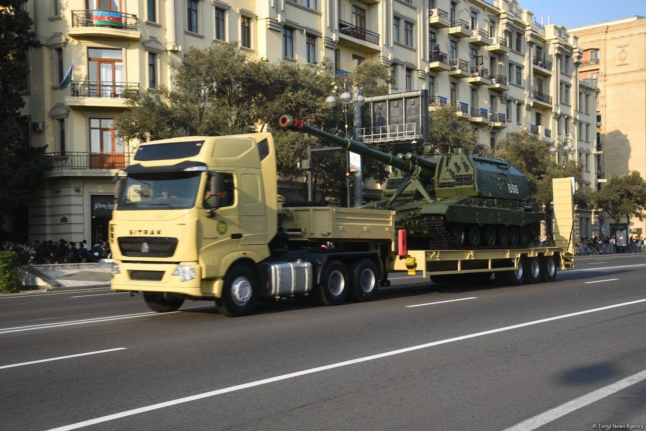 Military parade to mark fifth anniversary of Patriotic War Victory held in Baku (PHOTO/VIDEO)