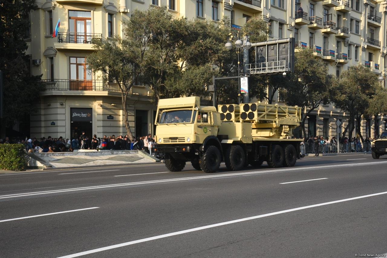 Military parade to mark fifth anniversary of Patriotic War Victory held in Baku (PHOTO/VIDEO)