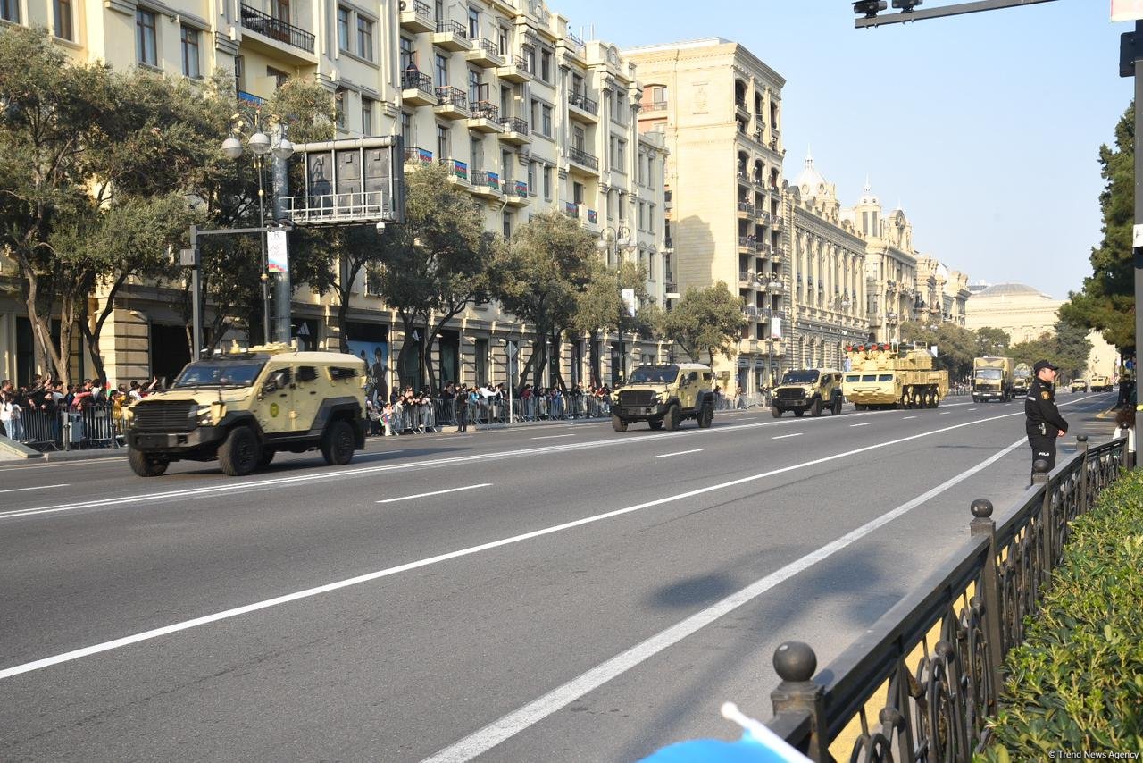 Military parade to mark fifth anniversary of Patriotic War Victory held in Baku (PHOTO/VIDEO)