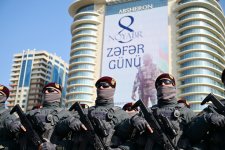 President Ilham Aliyev, First Lady Mehriban Aliyeva, President Erdoğan, Pakistani PM attend Military Parade in Baku (PHOTO/VIDEO)