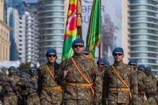 President Ilham Aliyev, First Lady Mehriban Aliyeva, President Erdoğan, Pakistani PM attend Military Parade in Baku (PHOTO/VIDEO)