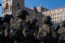 President Ilham Aliyev, First Lady Mehriban Aliyeva, President Erdoğan, Pakistani PM attend Military Parade in Baku (PHOTO/VIDEO)