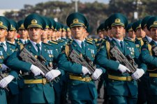 President Ilham Aliyev, First Lady Mehriban Aliyeva, President Erdoğan, Pakistani PM attend Military Parade in Baku (PHOTO/VIDEO)