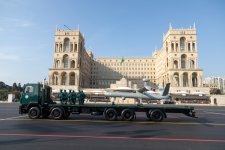 President Ilham Aliyev, First Lady Mehriban Aliyeva, President Erdoğan, Pakistani PM attend Military Parade in Baku (PHOTO/VIDEO)