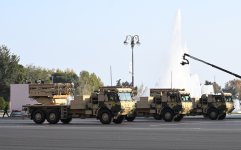 President Ilham Aliyev, First Lady Mehriban Aliyeva, President Erdoğan, Pakistani PM attend Military Parade in Baku (PHOTO/VIDEO)