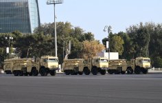 President Ilham Aliyev, First Lady Mehriban Aliyeva, President Erdoğan, Pakistani PM attend Military Parade in Baku (PHOTO/VIDEO)