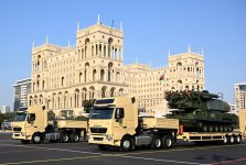 President Ilham Aliyev, First Lady Mehriban Aliyeva, President Erdoğan, Pakistani PM attend Military Parade in Baku (PHOTO/VIDEO)