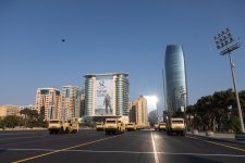President Ilham Aliyev, First Lady Mehriban Aliyeva, President Erdoğan, Pakistani PM attend Military Parade in Baku (PHOTO/VIDEO)