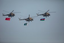 President Ilham Aliyev, First Lady Mehriban Aliyeva, President Erdoğan, Pakistani PM attend Military Parade in Baku (PHOTO/VIDEO)
