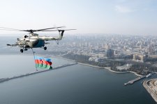 President Ilham Aliyev, First Lady Mehriban Aliyeva, President Erdoğan, Pakistani PM attend Military Parade in Baku (PHOTO/VIDEO)