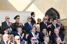 President Ilham Aliyev, First Lady Mehriban Aliyeva, President Erdoğan, Pakistani PM attend Military Parade in Baku (PHOTO/VIDEO)