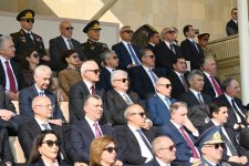 President Ilham Aliyev, First Lady Mehriban Aliyeva, President Erdoğan, Pakistani PM attend Military Parade in Baku (PHOTO/VIDEO)