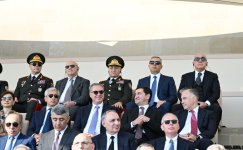President Ilham Aliyev, First Lady Mehriban Aliyeva, President Erdoğan, Pakistani PM attend Military Parade in Baku (PHOTO/VIDEO)