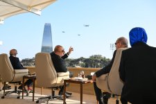 President Ilham Aliyev, First Lady Mehriban Aliyeva, President Erdoğan, Pakistani PM attend Military Parade in Baku (PHOTO/VIDEO)