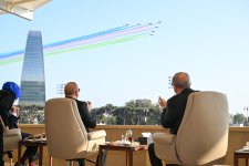 President Ilham Aliyev, First Lady Mehriban Aliyeva, President Erdoğan, Pakistani PM attend Military Parade in Baku (PHOTO/VIDEO)