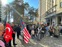 National flag of Azerbaijan raised in famous New York park (PHOTO)