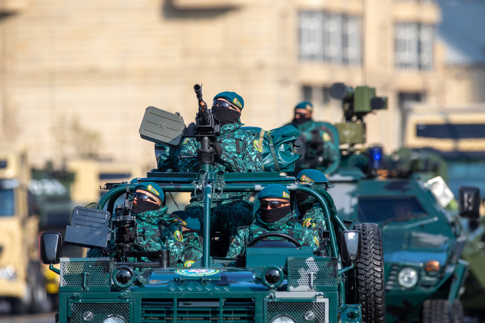 President Ilham Aliyev, First Lady Mehriban Aliyeva, President Erdoğan, Pakistani PM attend Military Parade in Baku (PHOTO/VIDEO)