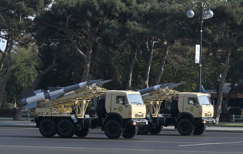 President Ilham Aliyev, First Lady Mehriban Aliyeva, President Erdoğan, Pakistani PM attend Military Parade in Baku (PHOTO/VIDEO)