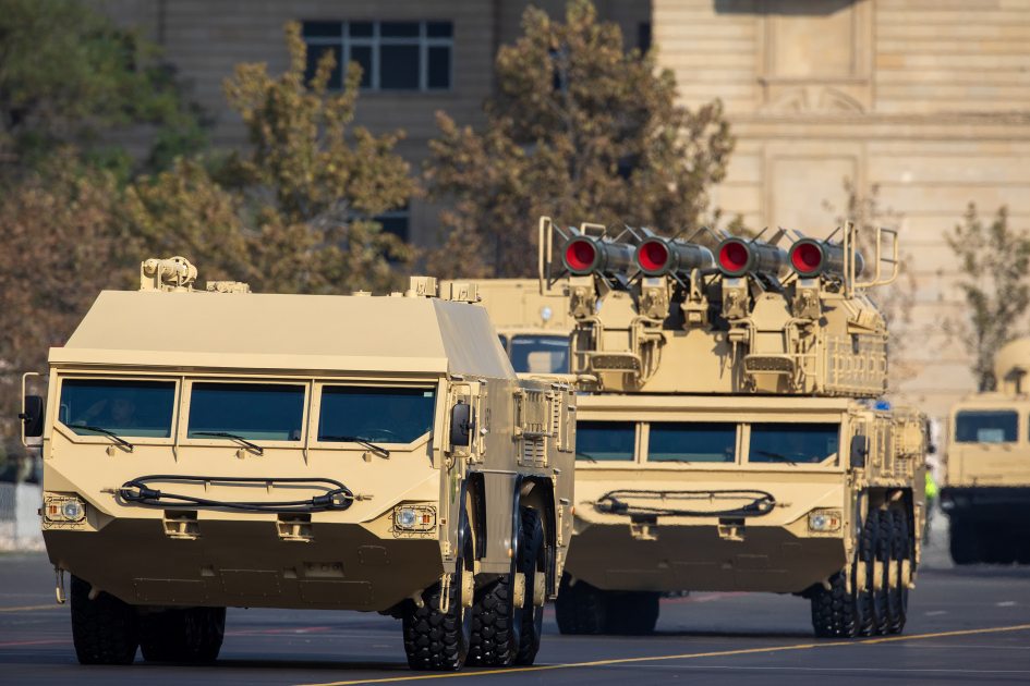 President Ilham Aliyev, First Lady Mehriban Aliyeva, President Erdoğan, Pakistani PM attend Military Parade in Baku (PHOTO/VIDEO)