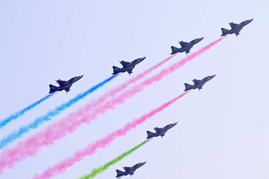 President Ilham Aliyev, First Lady Mehriban Aliyeva, President Erdoğan, Pakistani PM attend Military Parade in Baku (PHOTO/VIDEO)