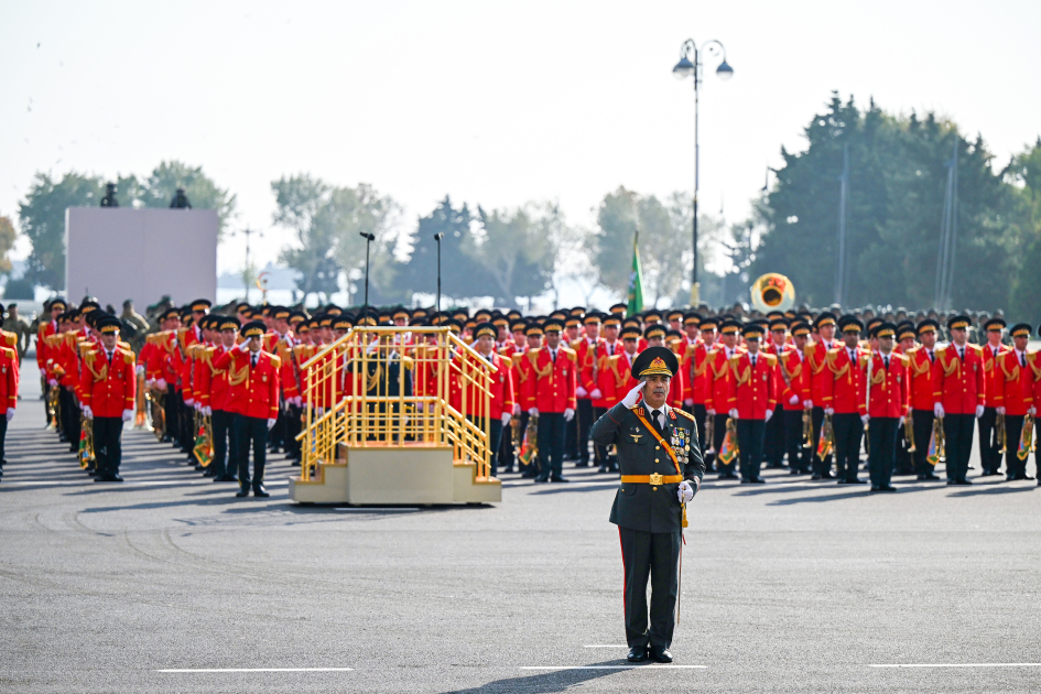 President Ilham Aliyev, First Lady Mehriban Aliyeva, President Erdoğan, Pakistani PM attend Military Parade in Baku (PHOTO/VIDEO)
