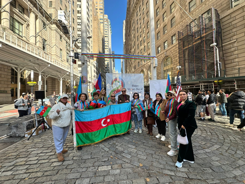 National flag of Azerbaijan raised in famous New York park (PHOTO)