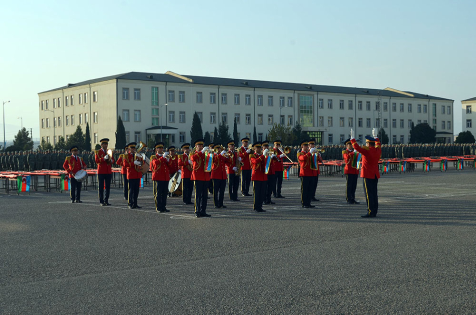 Azerbaijan Army holds military oath-taking ceremonies (PHOTO)