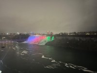 Niagara Falls glows with Azerbaijani flag colors on National Day (PHOTO)