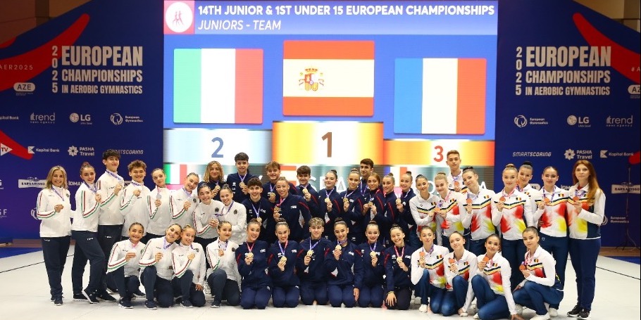 Azerbaijan's Ganja continues European Aerobic Gymnastics Championships (PHOTO)