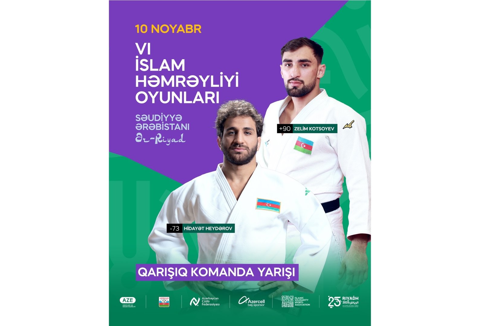 Azerbaijani judo team wins 6th Islamic Solidarity Games