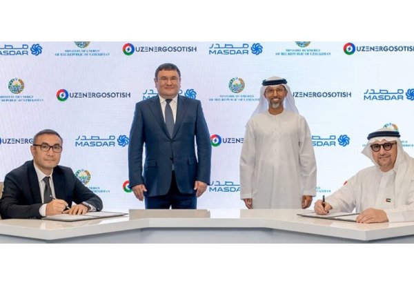 Masdar signs agreement for energy storage project in Uzbekistan
