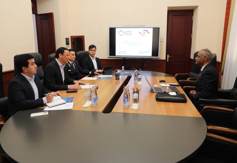 Uzbekistan Railways, ESCAP explore joint efforts to develop regional rail links