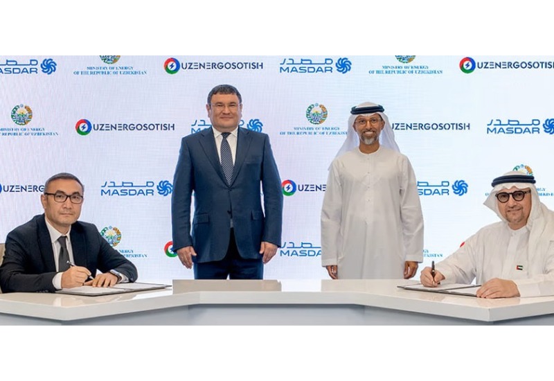 Masdar signs agreement for energy storage project in Uzbekistan