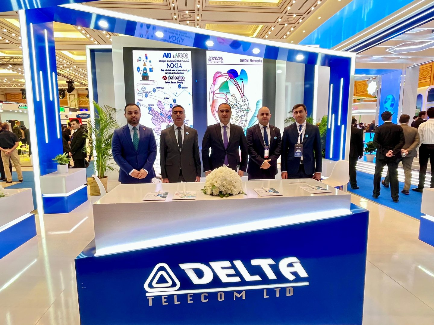 Azerbaijani delegation attends Turkmentel-2025 int'l exhibition in Ashgabat (PHOTO)