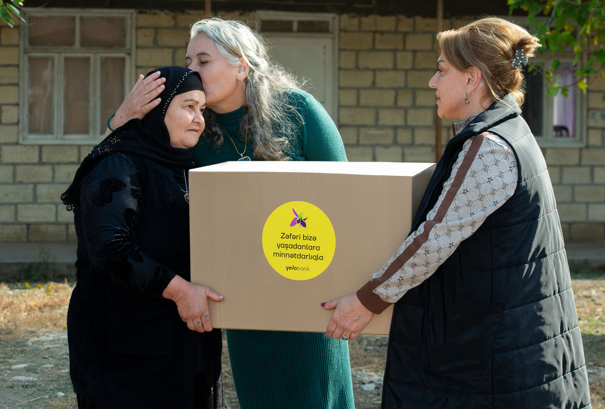 Yelo Bank marks Victory Day with social campaign in Khojavend (PHOTO)