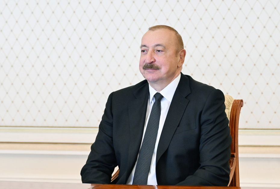 President Ilham Aliyev receives delegation of China's China Datang Corporation Ltd. (PHOTO/VIDEO)