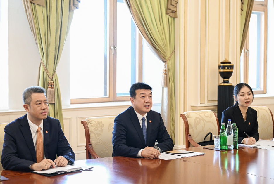 President Ilham Aliyev receives delegation of China's China Datang Corporation Ltd. (PHOTO/VIDEO)