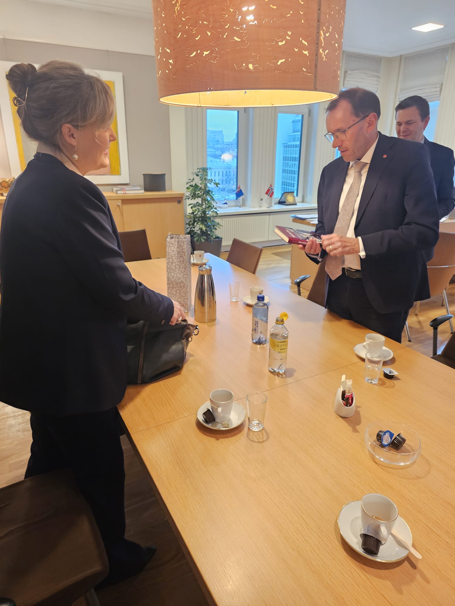 Bosnia’s ambassador presents embassy priorities in meeting with Norway’s FM (PHOTO)