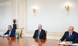 President Ilham Aliyev receives delegation of China's China Datang Corporation Ltd. (PHOTO/VIDEO)