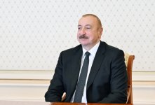 President Ilham Aliyev receives delegation of China's China Datang Corporation Ltd. (PHOTO/VIDEO)