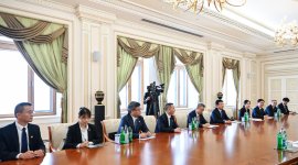 President Ilham Aliyev receives delegation of China's China Datang Corporation Ltd. (PHOTO/VIDEO)