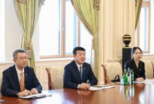President Ilham Aliyev receives delegation of China's China Datang Corporation Ltd. (PHOTO/VIDEO)