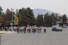 Azerbaijan's Khankendi hosts final stage of “In Footsteps of Victory” cycling tour (PHOTO)