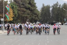 Azerbaijan's Khankendi hosts final stage of “In Footsteps of Victory” cycling tour (PHOTO)