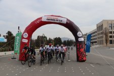 Azerbaijan's Khankendi hosts final stage of “In Footsteps of Victory” cycling tour (PHOTO)