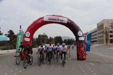 Azerbaijan's Khankendi hosts final stage of “In Footsteps of Victory” cycling tour (PHOTO)