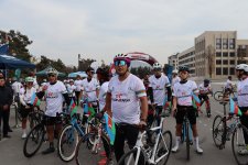 Azerbaijan's Khankendi hosts final stage of “In Footsteps of Victory” cycling tour (PHOTO)