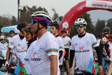 Azerbaijan's Khankendi hosts final stage of “In Footsteps of Victory” cycling tour (PHOTO)